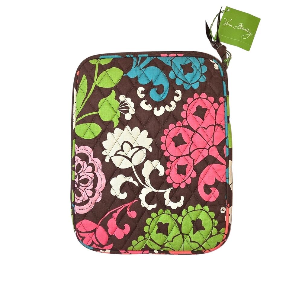 Vera Bradley iPad/Kindle Quilted Cover Sleeve Retired/Discontinued LOLA 8X10 NWT